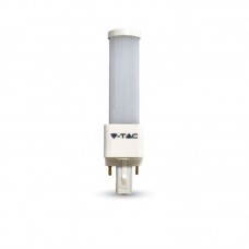 Led V-TAC  10W G24 PL 6000К Студена бяла светлина 